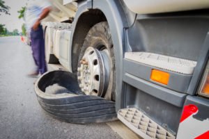 Tampa Blownout Tire Truck Accident Lawyer